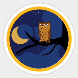 Owl Sticker